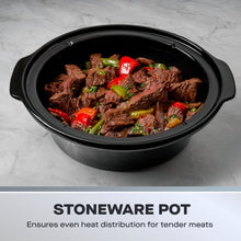 Load image into Gallery viewer, DAEWOO &lt;BR&gt;
6.5L Slow Cooker &lt;BR&gt;
Stainless Steel &lt;BR&gt;
