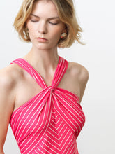 Load image into Gallery viewer, FRENCH CONNECTION <BR>
Clarissa Stripe Maxi Dress <BR>
Pink <BR>
