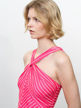 Load image into Gallery viewer, FRENCH CONNECTION <BR>
Clarissa Stripe Maxi Dress <BR>
Pink <BR>
