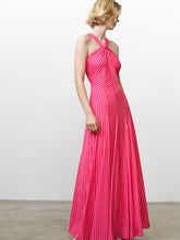 Load image into Gallery viewer, FRENCH CONNECTION <BR>
Clarissa Stripe Maxi Dress <BR>
Pink <BR>
