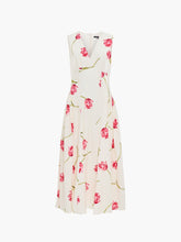 Load image into Gallery viewer, FRENCH CONNECTION <BR>
Cressida Drape Dress <BR>
Cream &amp; Pink Floral Print <BR>
