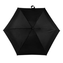 Load image into Gallery viewer, TOTES <BR>
XTRA STRONG, mini 5 section umbrella <BR>
Black <BR>
