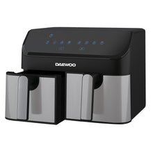 Load image into Gallery viewer, DAEWOO &lt;BR&gt;
9L Digital Double Drawer Air Fryer &lt;BR&gt;
