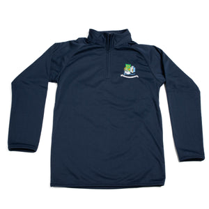 ATHLONE COMMUNITY COLLEGE <BR>
PE Track Suit Top <BR>
Navy Crested <BR>