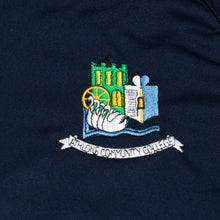 Load image into Gallery viewer, ATHLONE COMMUNITY COLLEGE &lt;BR&gt;
PE Track Suit Top &lt;BR&gt;
Navy Crested &lt;BR&gt;
