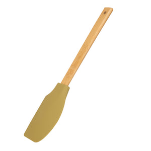 &AGAIN <BR>
Bamboo Silicone Spatula <BR>