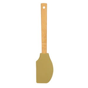 &AGAIN <BR>
Bamboo Silicone Spatula <BR>