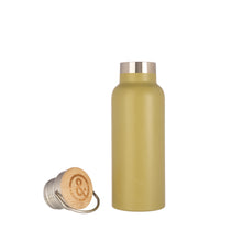 Load image into Gallery viewer, &amp;AGAIN &lt;BR&gt;
Double Walled Hydration Bottle 500ml &lt;BR&gt;
Olive &lt;BR&gt;
