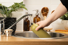 Load image into Gallery viewer, &amp;AGAIN &lt;BR&gt;
Double Walled Hydration Bottle 500ml &lt;BR&gt;
Olive &lt;BR&gt;
