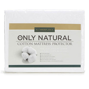 SLUMBER FLEECE <BR>
Percale Cotton Mattress Protection <BR>