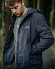 Load image into Gallery viewer, BLEUBIRD &lt;BR&gt;
Men&#39;s Arpette Jacket &lt;BR&gt;
Charcoal &lt;BR&gt;
