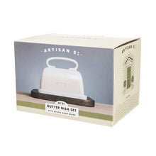 Load image into Gallery viewer, ARTISAN STREET &lt;BR&gt;
Butter Dish &lt;BR&gt;
Neutral &lt;BR&gt;
