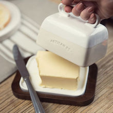Load image into Gallery viewer, ARTISAN STREET &lt;BR&gt;
Butter Dish &lt;BR&gt;
Neutral &lt;BR&gt;
