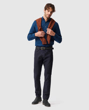 Load image into Gallery viewer, RODD &amp; GUNN &lt;BR&gt;
Barrhill Sports Fit Shirt &lt;BR&gt;
Deep Ocean &lt;BR&gt;
