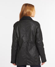 Load image into Gallery viewer, BARBOUR &lt;BR&gt;
Ladies Beadnell® Wax Jacket &lt;BR&gt;
Black &lt;BR&gt;
