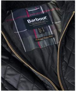 BARBOUR <BR>
Beadnell Fitted Quilted Jacket <BR>
Black <BR>