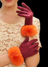 Load image into Gallery viewer, PDR Y2 SUEDE/FUR GLOVES
