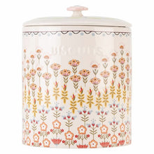 Load image into Gallery viewer, CATH KIDSTON &lt;BR&gt;
Painted Table Biscuit Jar &lt;BR&gt;
Cream &lt;BR&gt;

