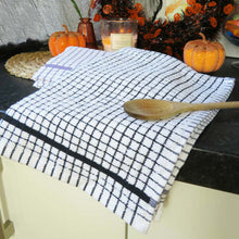 Load image into Gallery viewer, SAMUEL LAMONT &lt;BR&gt;
Poli-Dri Tea Towel &lt;BR&gt;
Black &lt;BR&gt;

