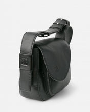 Load image into Gallery viewer, BIBA <BR>
Leather cross bag Blunt <BR>
Black <BR>
