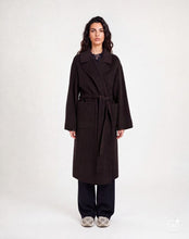 Load image into Gallery viewer, MILANO <BR>
Belted Coat <BR>
Brown <BR>
