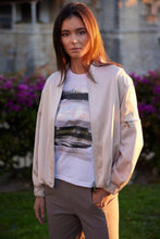 Load image into Gallery viewer, PERUZZI <BR> Brush Stroke T-Shirt <BR>White <BR>
