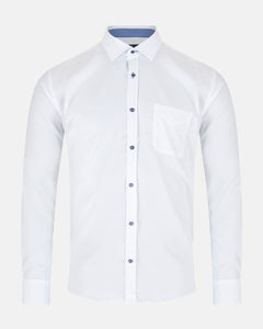 ANDRE<BR>
Cambridge Formal Long Sleeve Shirt<BR>
White, Blue, Lilac & Pink available <BR>
