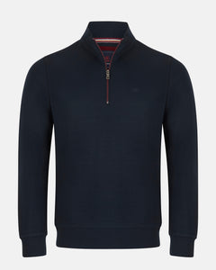 ANDRE <BR>
Canada Zip Sweatshirt <BR>
Navy & Tan Available <BR>