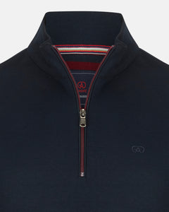 ANDRE <BR>
Canada Zip Sweatshirt <BR>
Navy & Tan Available <BR>