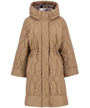 Load image into Gallery viewer, BARBOUR &lt;BR&gt;
Celina Quited Outer Coat &lt;BR&gt;
Beige &lt;BR&gt;
