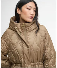 Load image into Gallery viewer, BARBOUR &lt;BR&gt;
Celina Quited Outer Coat &lt;BR&gt;
Beige &lt;BR&gt;
