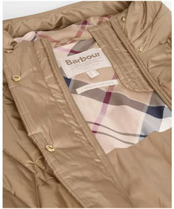 BARBOUR <BR>
Celina Quited Outer Coat <BR>
Beige <BR>