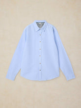 Load image into Gallery viewer, WHITE STUFF <BR>
Bruton Oxford Shirt <BR>
Chambrey Blue <BR>
