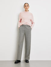 Load image into Gallery viewer, GERRY WEBER  &lt;BR&gt;
Prince of Wales check trousers with a wide leg &lt;BR&gt;
Autumnal colours &lt;BR&gt;
