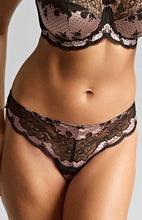 Load image into Gallery viewer, PANACHE&lt;BR&gt;
Clara Thong&lt;BR&gt;
Dusky Blue or Black Pink &lt;BR&gt;
