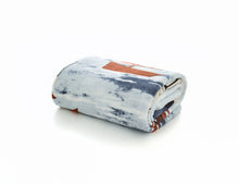 Load image into Gallery viewer, THE LYNDON COMPANY <BR>
Coastal Fishing Village Throw <BR>
Blue multi <BR>
