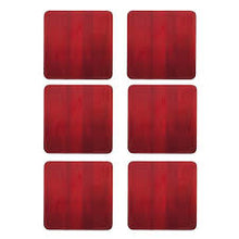 Load image into Gallery viewer, DENBY <BR>
Colours Coasters Set of 6 <BR>
Red<BR>
