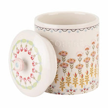 Load image into Gallery viewer, CATH KIDSTON &lt;BR&gt;
Painted Table Coffee Canister &lt;BR&gt;
Cream &lt;BR&gt;
