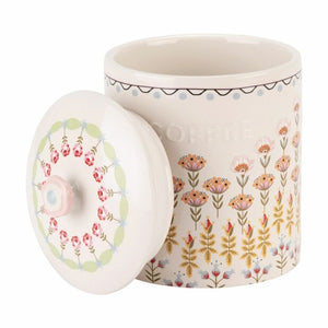CATH KIDSTON <BR>
Painted Table Coffee Canister <BR>
Cream <BR>