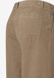 MORE & MORE <BR>
Corduroy culottes <BR>
Beige <BR>