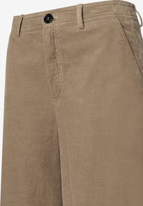 MORE & MORE <BR>
Corduroy culottes <BR>
Beige <BR>