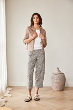 Load image into Gallery viewer, PERUZZI <BR>
Printed Slouch Trousers <BR>
Taupe <BR>
