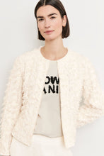Load image into Gallery viewer, GERRY WEBER &lt;BR&gt;
Blazer jacket with fringing &lt;BR&gt;
Cream &lt;BR&gt;
