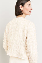 Load image into Gallery viewer, GERRY WEBER &lt;BR&gt;
Blazer jacket with fringing &lt;BR&gt;
Cream &lt;BR&gt;
