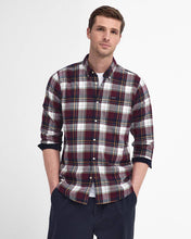 Load image into Gallery viewer, BARBOUR <BR>
Crossfell Tailored Shirt <BR>
Tartan Merlot or Blue options <BR>
