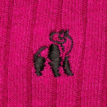 Load image into Gallery viewer, SWOLE PANDA &lt;br&gt;
Mens bamboo sock &lt;br&gt;
Rich Pink &lt;br&gt;
UK 7-11
