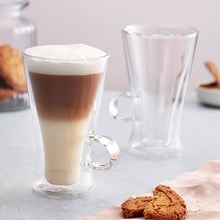 Load image into Gallery viewer, JUDGE &lt;BR&gt;
2 Piece Double Walled Latte Glass Set, 320ml &lt;BR&gt;

