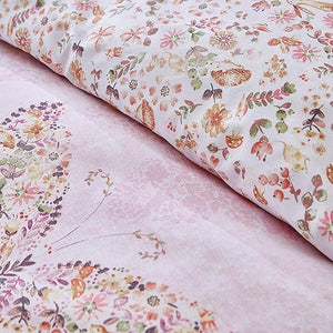 CATHERINE LANSFIELD <BR>
Enchanted Butterfly Reversible Duvet Cover Set with Pillowcase <BR>
Pink