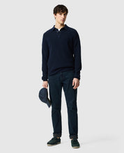 Load image into Gallery viewer, RODD &amp; GUNN <BR>
Eastern Bush Knit, Buttoned &amp; Collared Sweater <BR>
Navy <BR>
