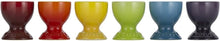 Load image into Gallery viewer, LECREUSET &lt;BR&gt;
Stoneware Rainbow Set of 6 Egg Cups &lt;BR&gt;
Rainbow &lt;BR&gt;
